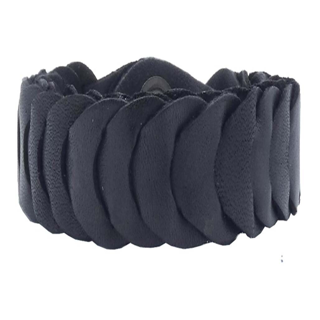 Como braided bracelet in handcrafted leather Made in Italy