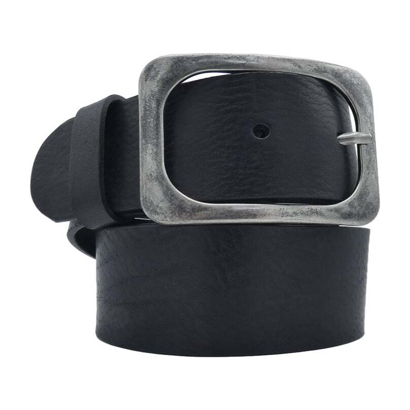 Kandinski leather belt 100% vegetable tanned leather with handcrafted zamak buckle